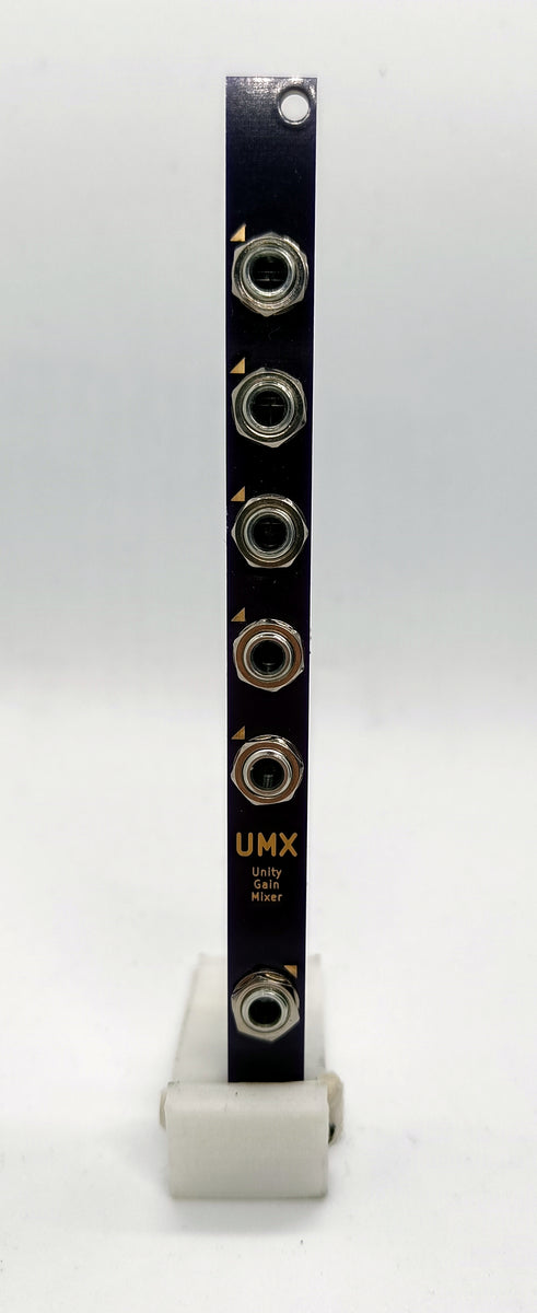 UMX: 5-channel unity-gain/summing mixer (2HP) – York Modular