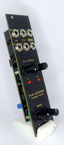 OTAVCA revision 2: Dual LM13700 linear VCA (6HP)