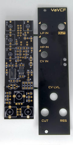 YaVCF: MS20-inspired resonant VCF (6HP - PCB/panel)