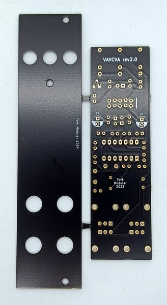 VACVCAv2: Vactrol VCA (6HP - PCB/panel)