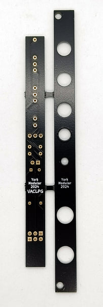 VACLPG Vactrol low-pass gate  - PCB/panel set (2HP)